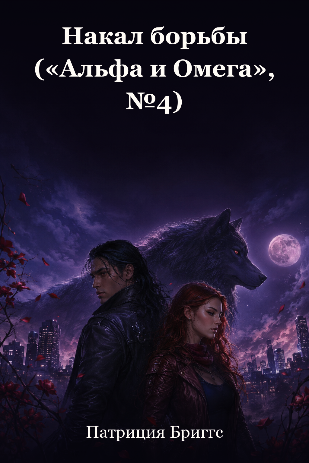 Обложка книги Накал борьбы («Альфа и Омега», №4) — Патриция Бриггс — Dead Heat (Alpha & Omega, #4)