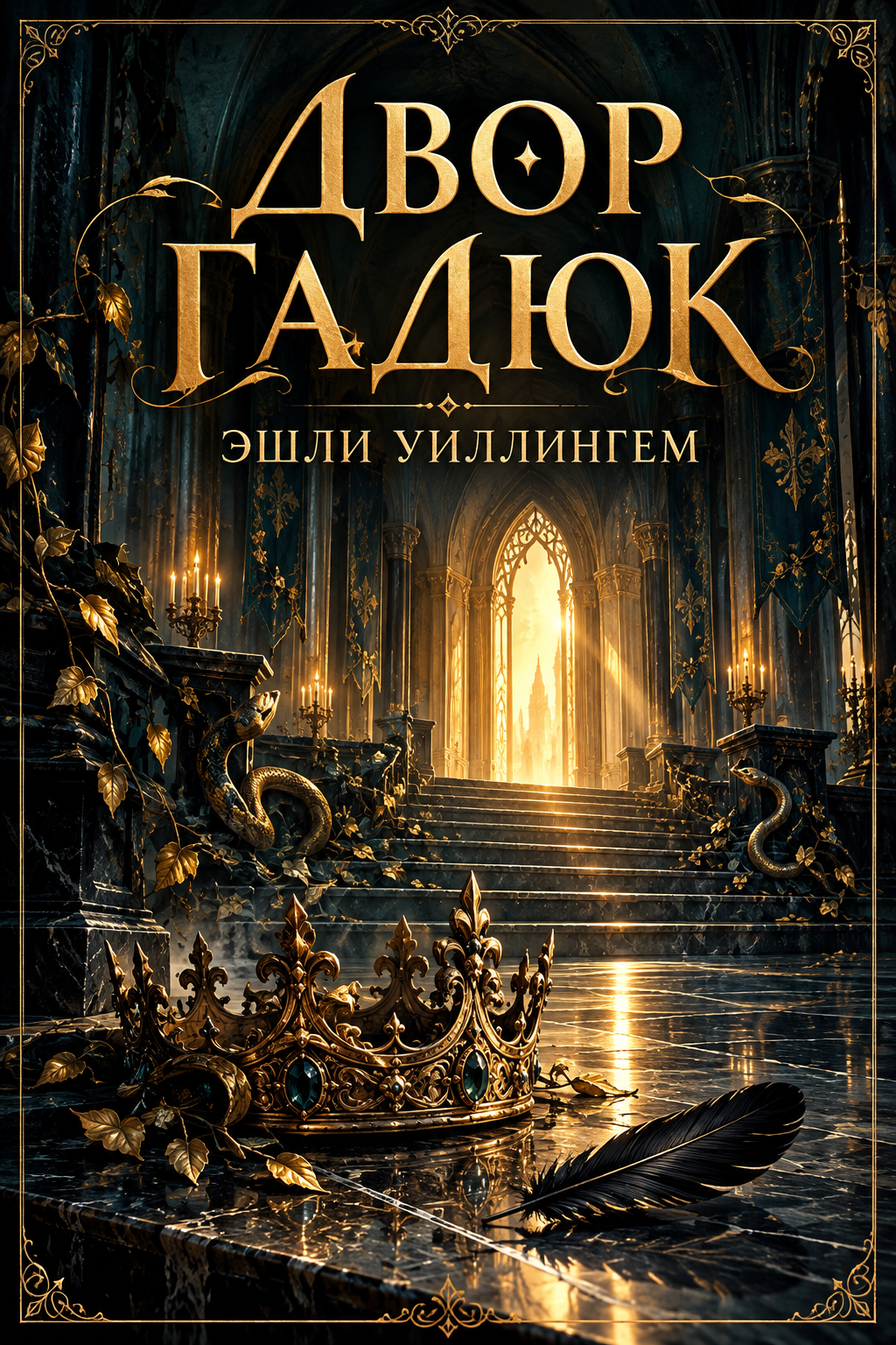 Обложка книги Двор гадюк — Эшли Уиллингем