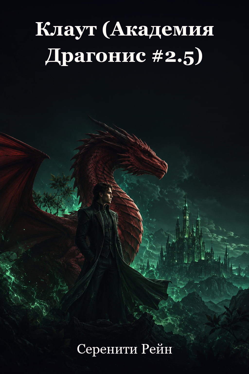 Обложка книги Клаут (Академия Драгонис #2.5) — Серенити Рейн — Klauth (Dragonis Academy #2.5)