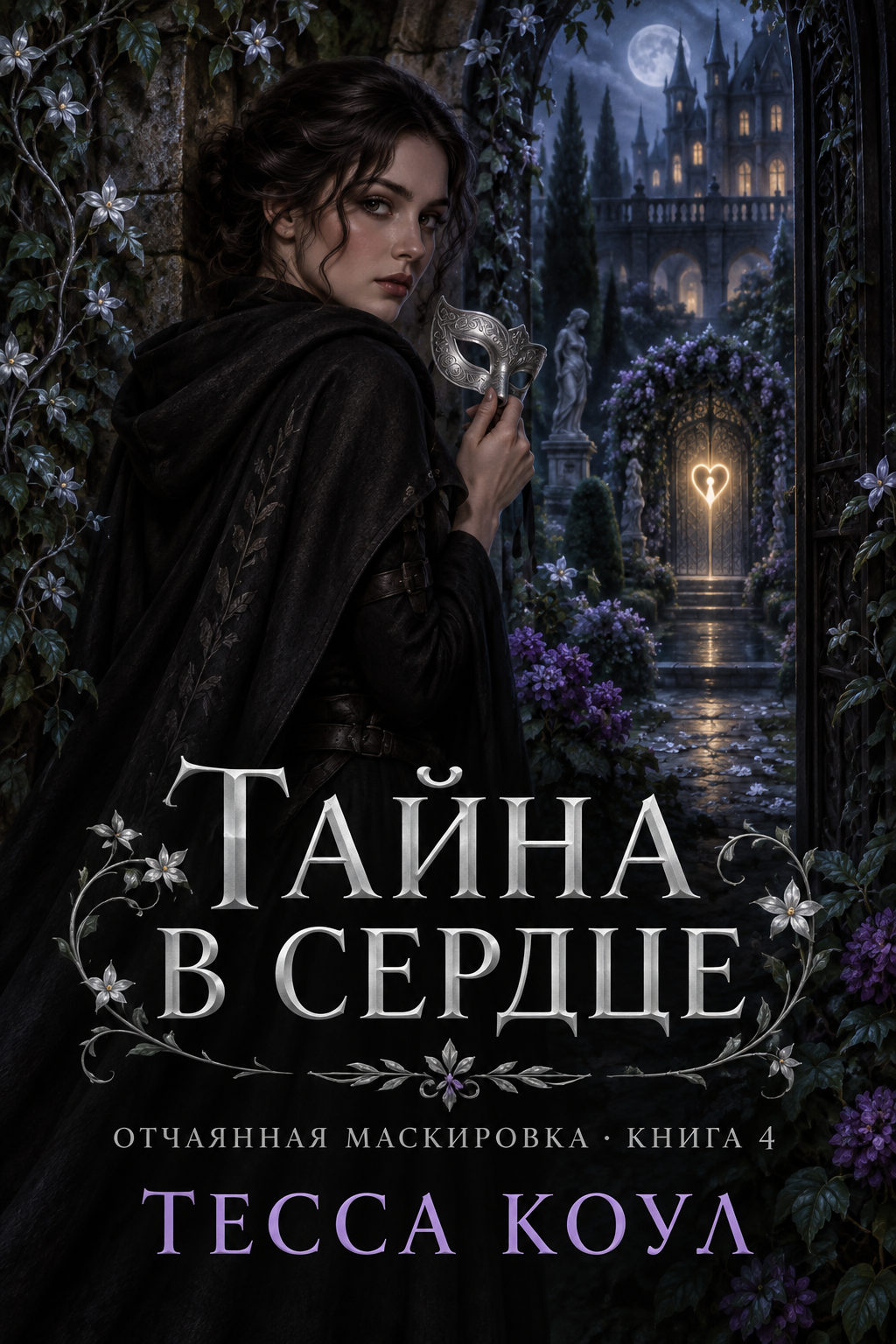 Обложка книги Тайна в сердце — Тесса Коул — Hidden Within the Secret Heart (Desperate Disguise, #4)