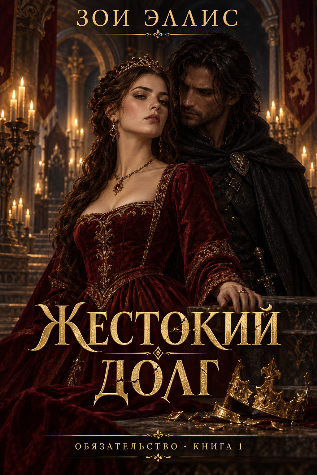 Обложка книги Жестокий долг (Дилогия обязательства, #1) — Зои Эллис — A Savage Debt (Beholden Duet, #1)