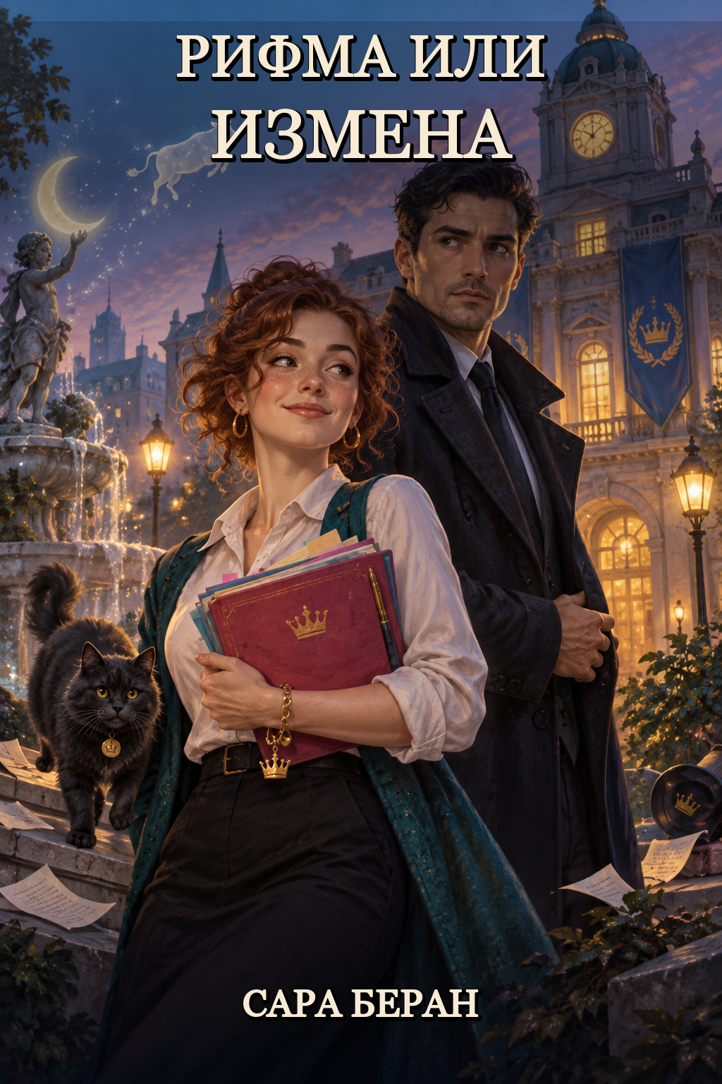 Обложка книги Рифма или измена (За рифмами, #1) — Сара Беран — Rhyme or Treason (Behind the Rhymes Book 1)