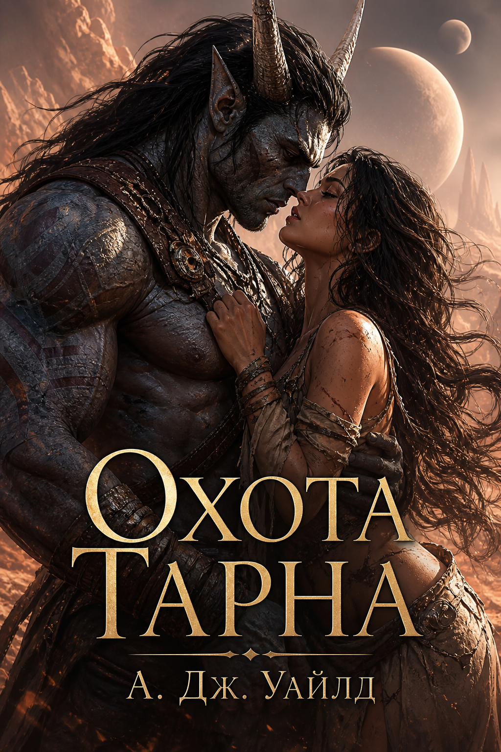 Обложка книги Охота Тарна (Варвары Пыли, кн. 2) — А. Дж. Уайлд — Tharn’s Hunt (Barbarians of the Dust #2)