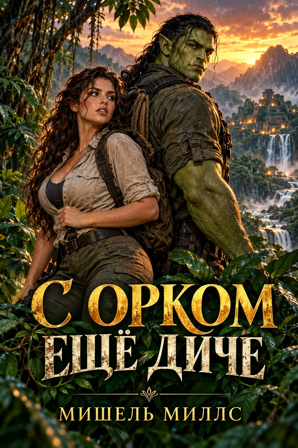 Обложка книги С орком ещё диче — Мишель Миллс