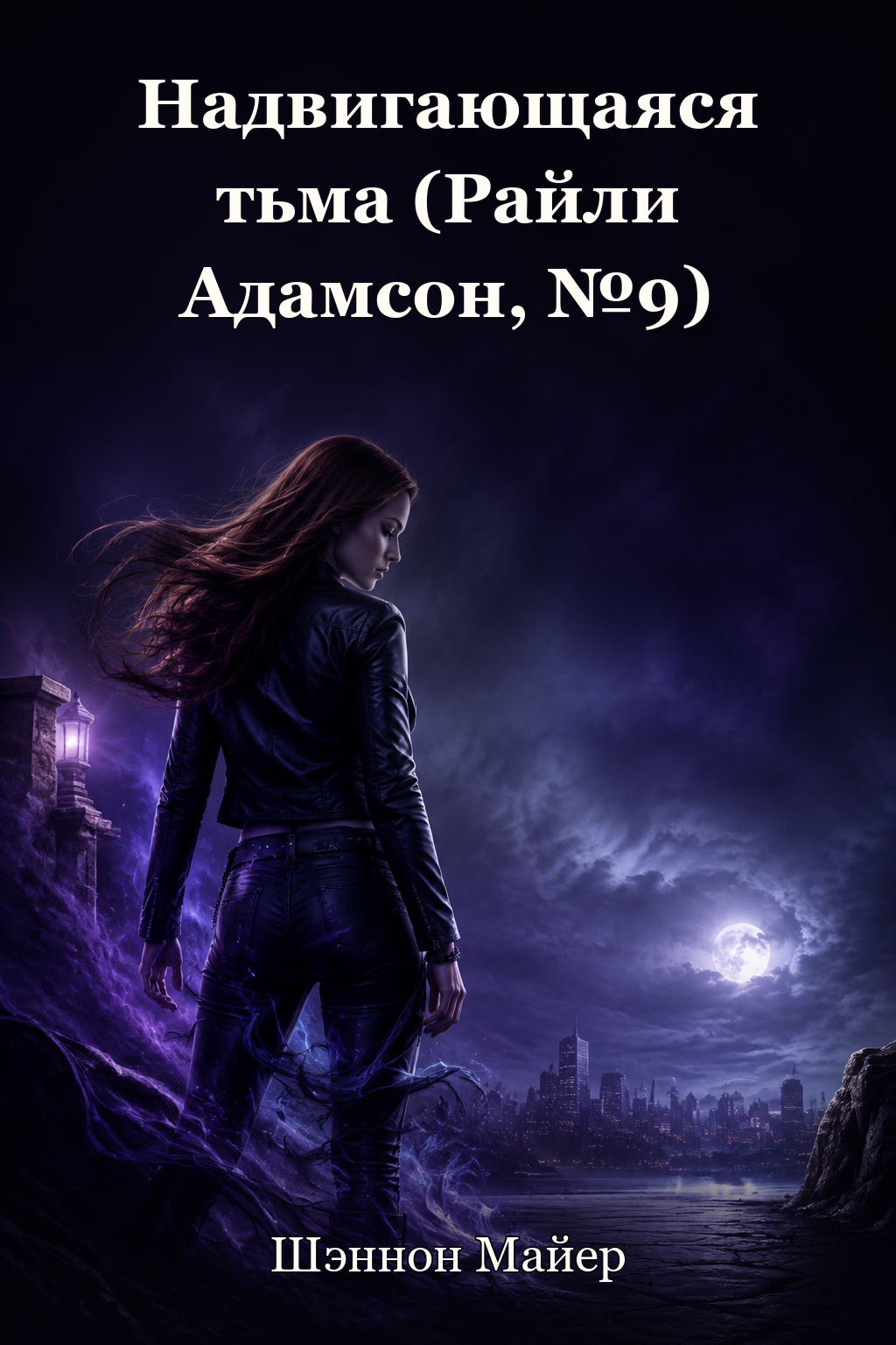 Обложка книги Надвигающаяся тьма (Райли Адамсон, №9) — Шэннон Майер — Rising Darkness (Rylee Adamson, #9)