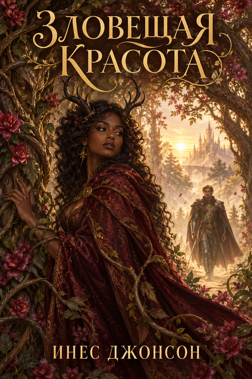Обложка книги Зловещая красота — Инес Джонсон — Wicked Beauty