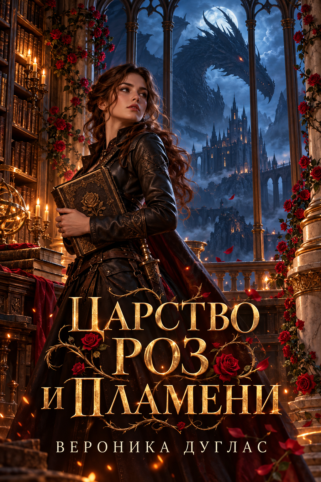 Обложка книги Царство роз и пламени — Вероника Дуглас