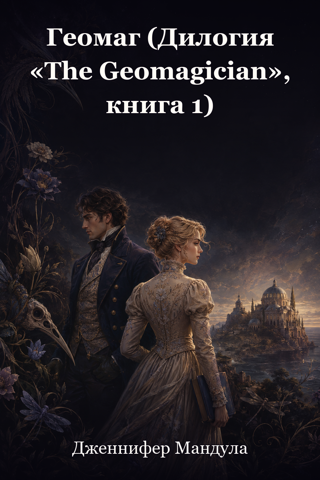 Обложка книги Геомаг (Дилогия «The Geomagician», книга 1) — Дженнифер Мандула — The Geomagician (The Geomagician Duology #1)