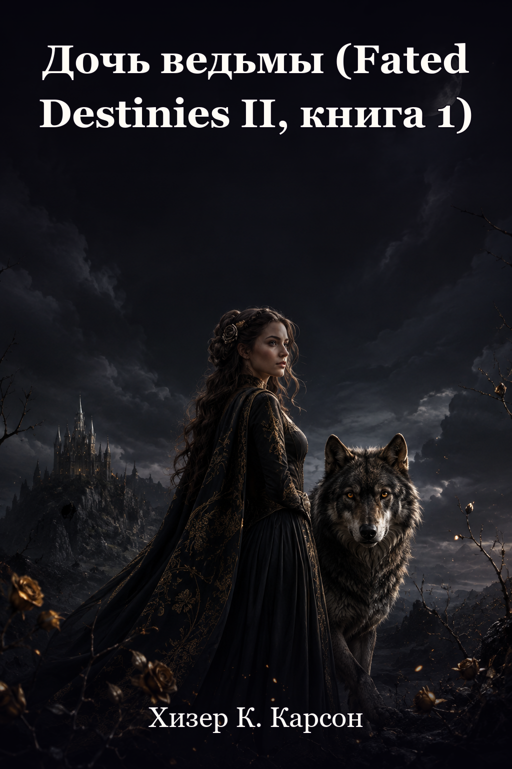 Обложка книги Дочь ведьмы (Fated Destinies II, книга 1) — Хизер К. Карсон — The Witch’s Daughter: A Fated Mates Wolf Shifter Romance (Fated Destinies II Book 1)