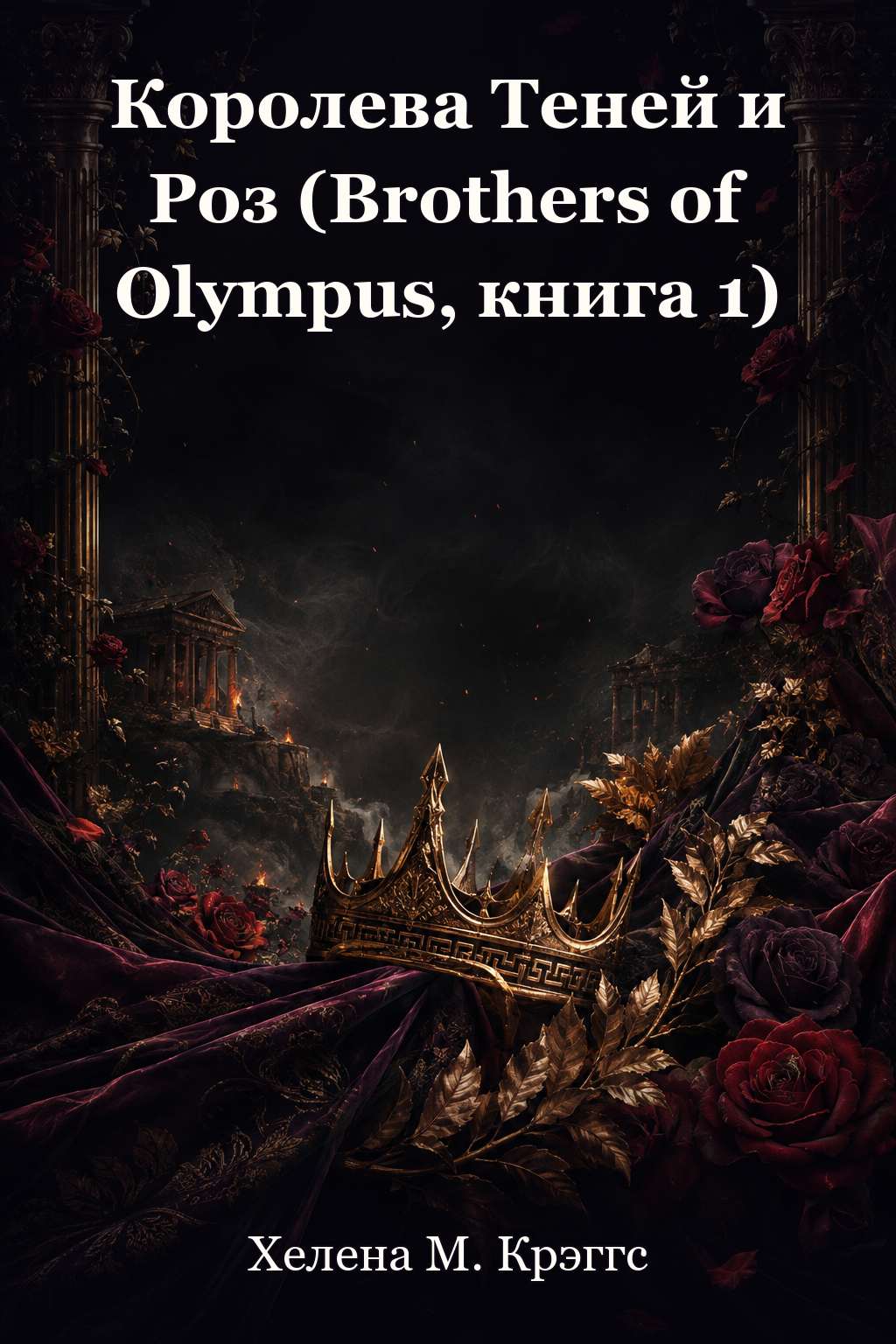 Обложка книги Королева Теней и Роз (Brothers of Olympus, книга 1) — Хелена М. Крэггс — Queen of Shadows and Roses (Brothers of Olympus, #1)
