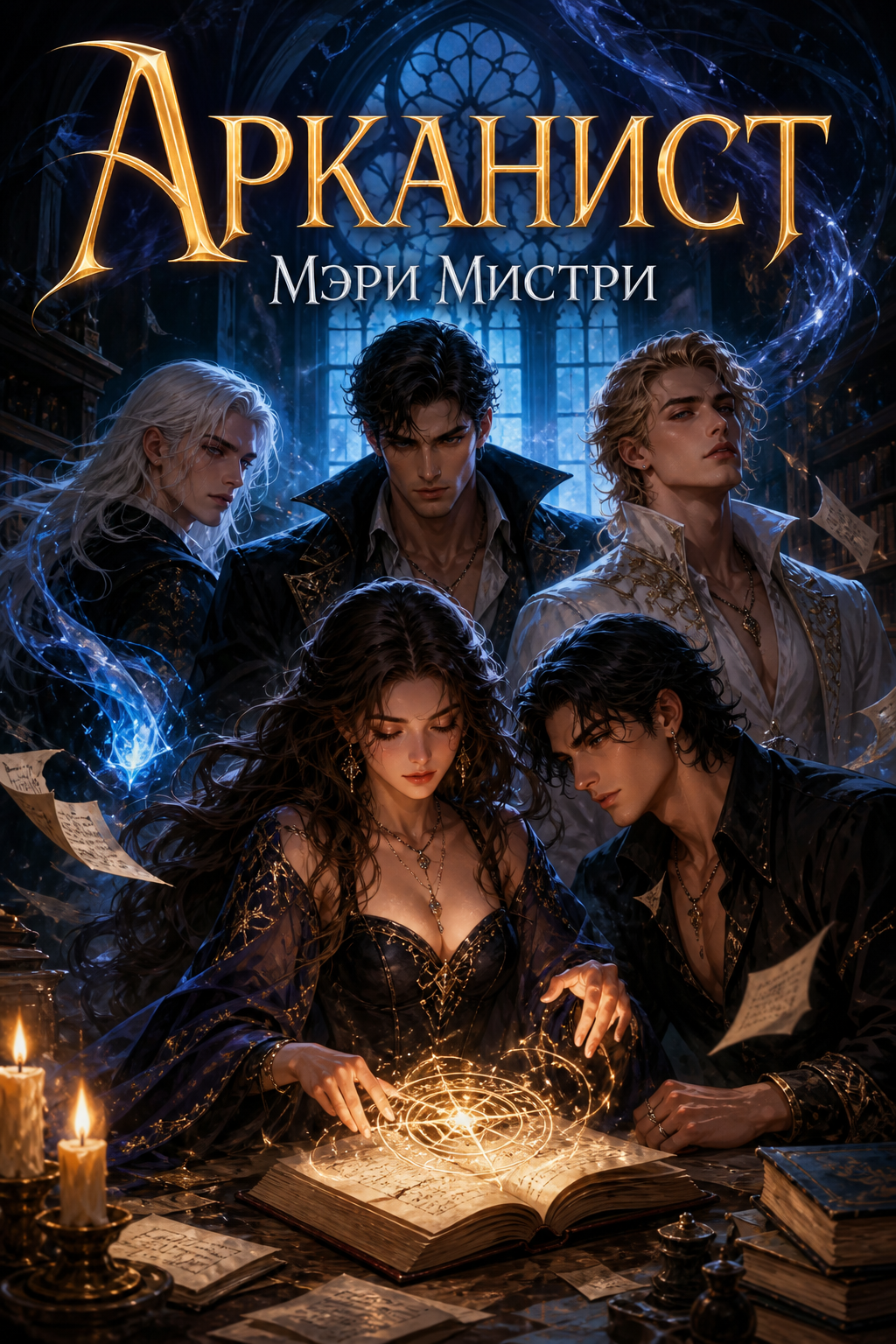 Обложка книги Арканист (Арканаеум, №2) — Мэри Мистри — Arcanist (The Arcanaeum #2)