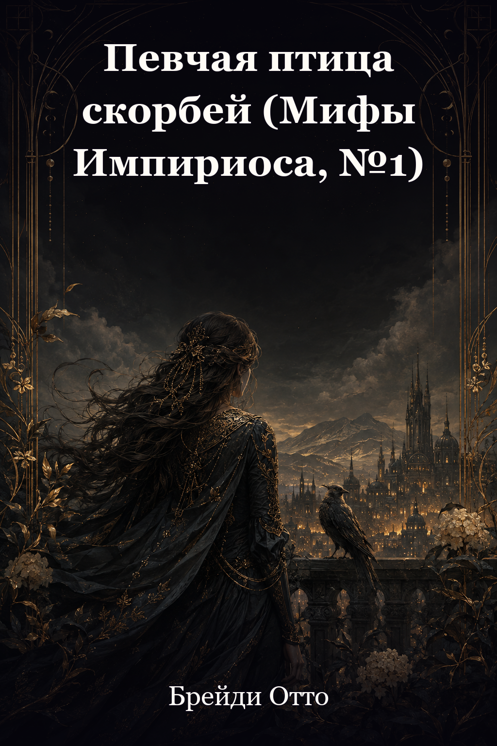 Обложка книги Певчая птица скорбей (Мифы Импириоса, №1) — Брейди Отто — Songbird of the Sorrows (Myths of the Empyrieos, #1)