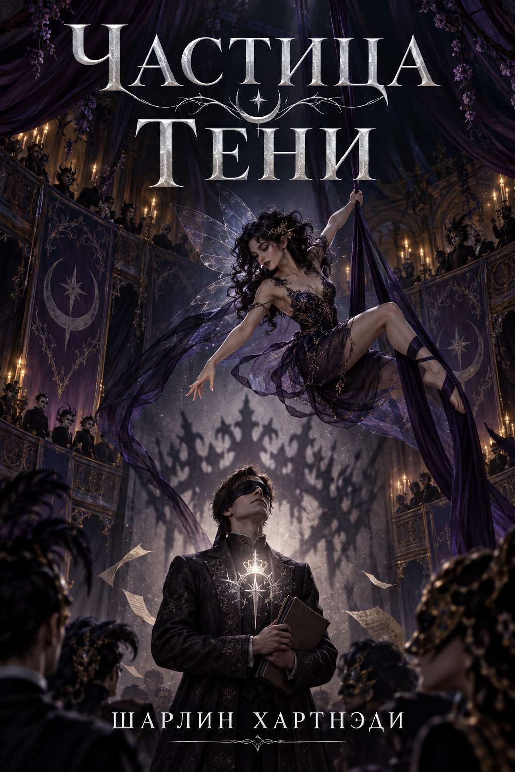 Обложка книги Частица тени — Шарлин Хартнэди — A Slice of Shadow
