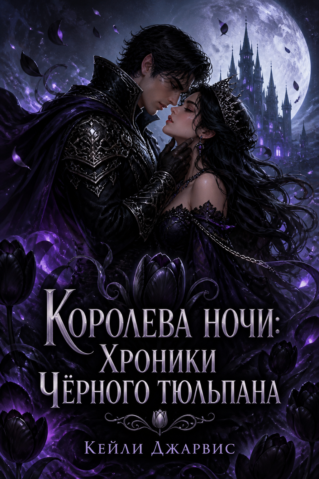 Обложка книги Королева ночи: Хроники Чёрного тюльпана — Кейли Джарвис — Queen of the Night: The Black Tulip Chronicles
