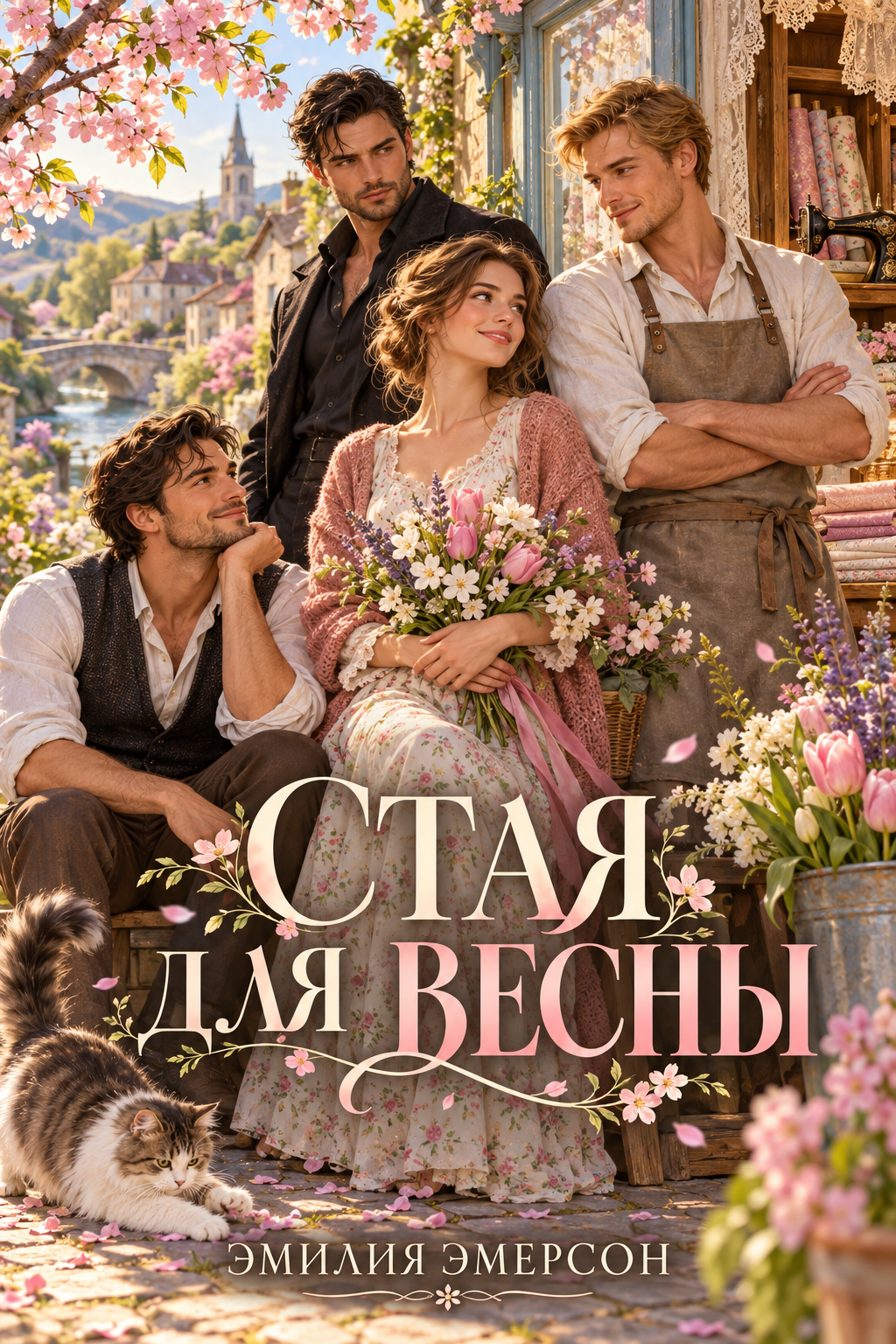 Обложка книги Стая для весны — Эмилия Эмерсон