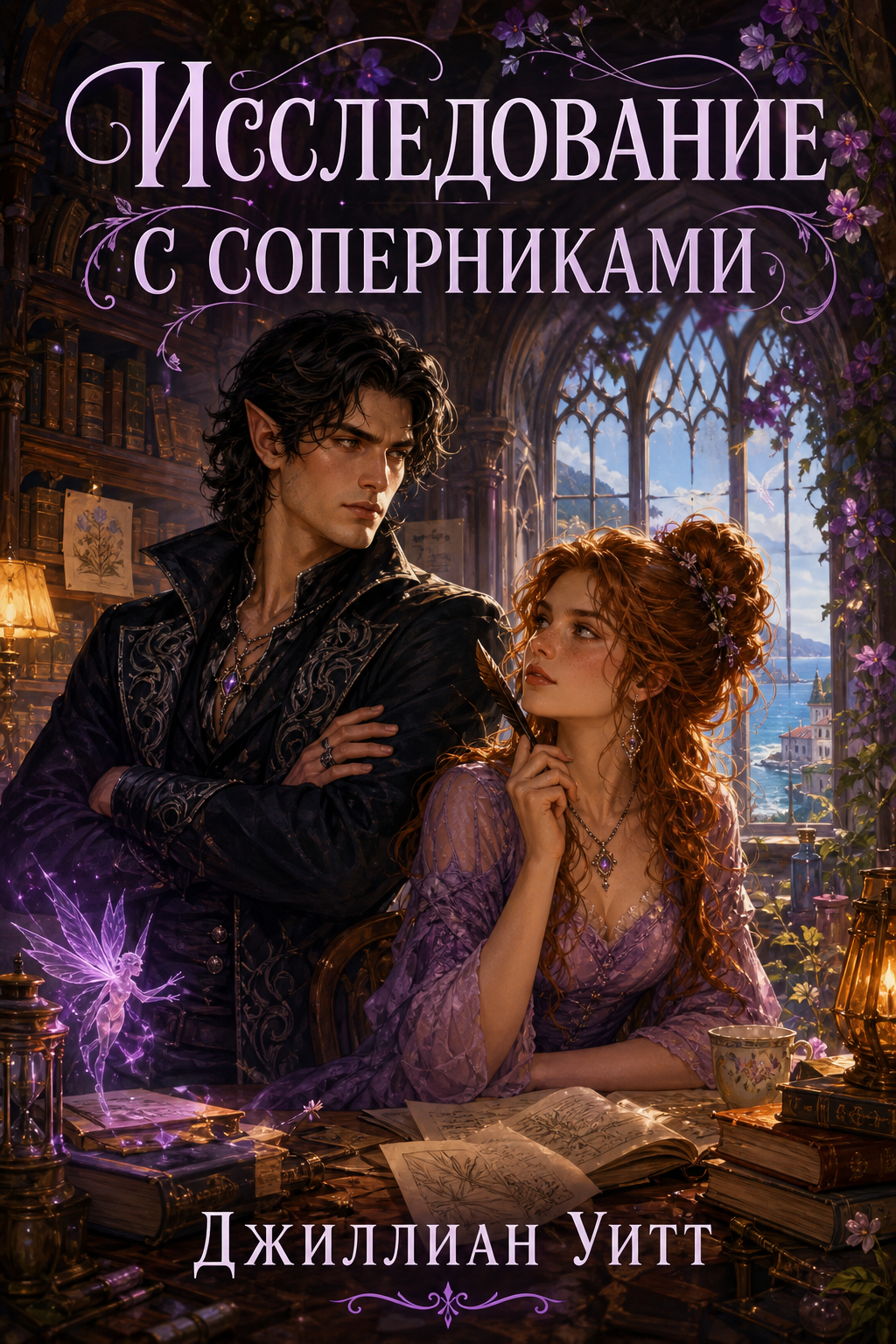 Обложка книги Исследование с соперниками (Fae by the Bay #2) — Джиллиан Уитт — Research with Rivals (Fae by the Bay #2)