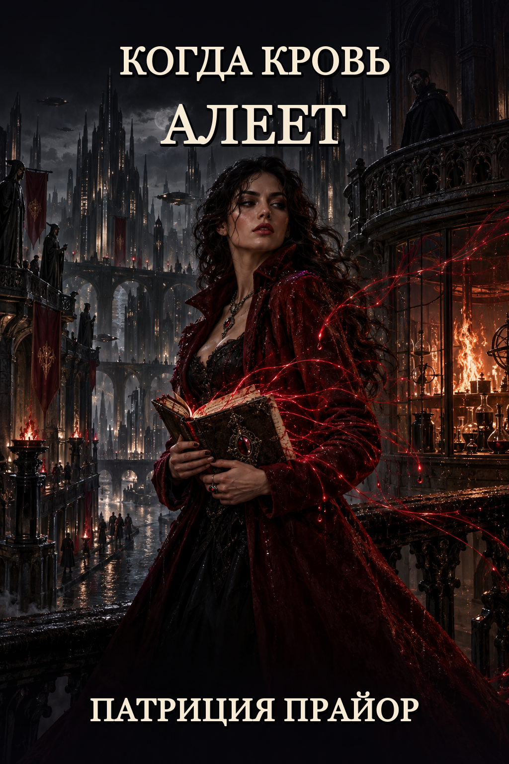 Обложка книги Когда кровь алеет — Патриция Прайор — When Blood Runs Red