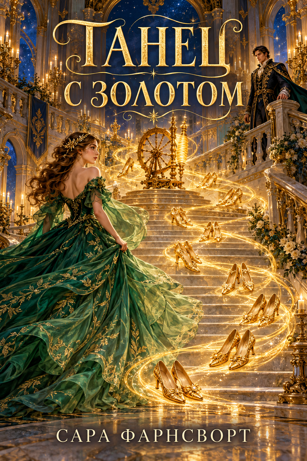 Обложка книги Танец с золотом — Сара Фарнсворт