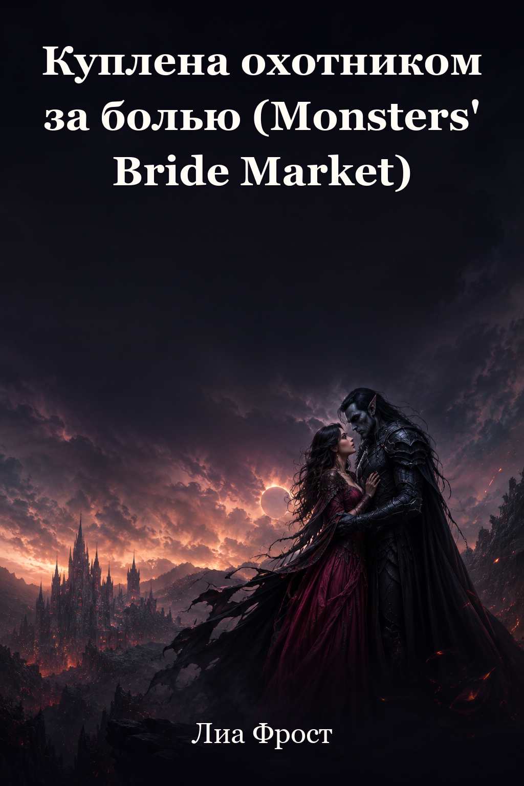 Обложка книги Куплена охотником за болью (Monsters’ Bride Market) — Лиа Фрост — Bought by the Pain Hunter (Monsters’ Bride Market)