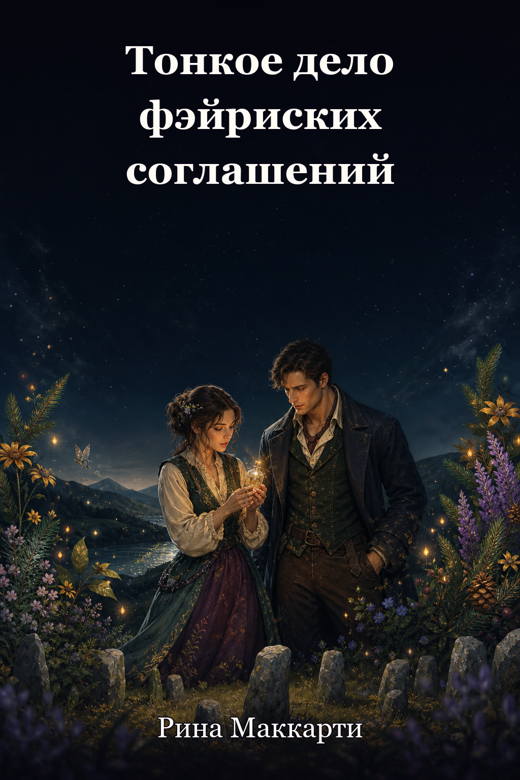 Обложка книги Тонкое дело фэйриских соглашений — Рина Маккарти — The Tricky Business of Faerie Bargains