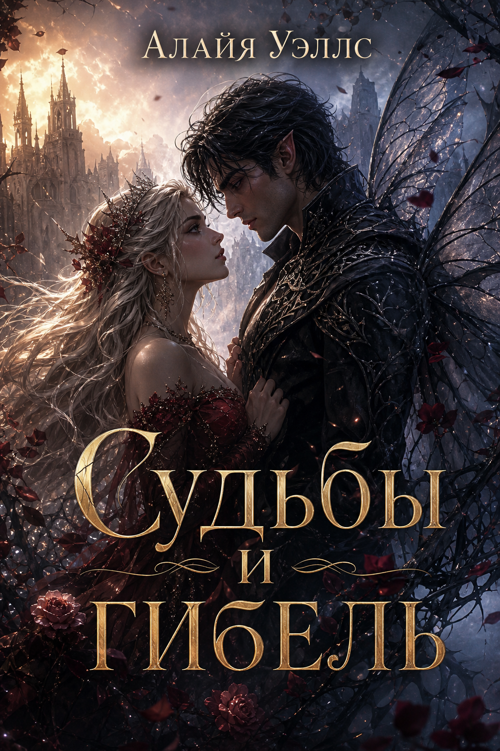 Обложка книги Судьбы и гибель (Kingdom of Shattered Vows, книга 1) — Алайя Уэллс — Of Fates & Ruin (Kingdom of Shattered Vows #1)