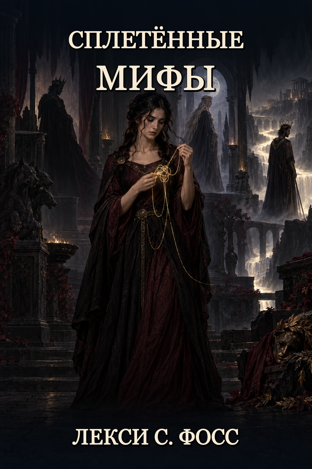 Обложка книги Сплетённые мифы — Лекси С. Фосс — Knotted Myths