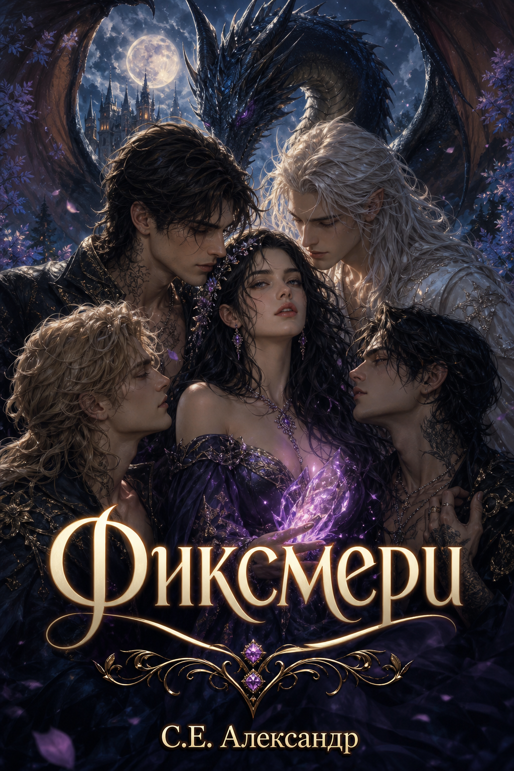 Обложка книги Фиксмери (The Damorleia Chronicles, книга 1) — С.Е. Александр — Phixmery (The Damorleia Chronicles #1)
