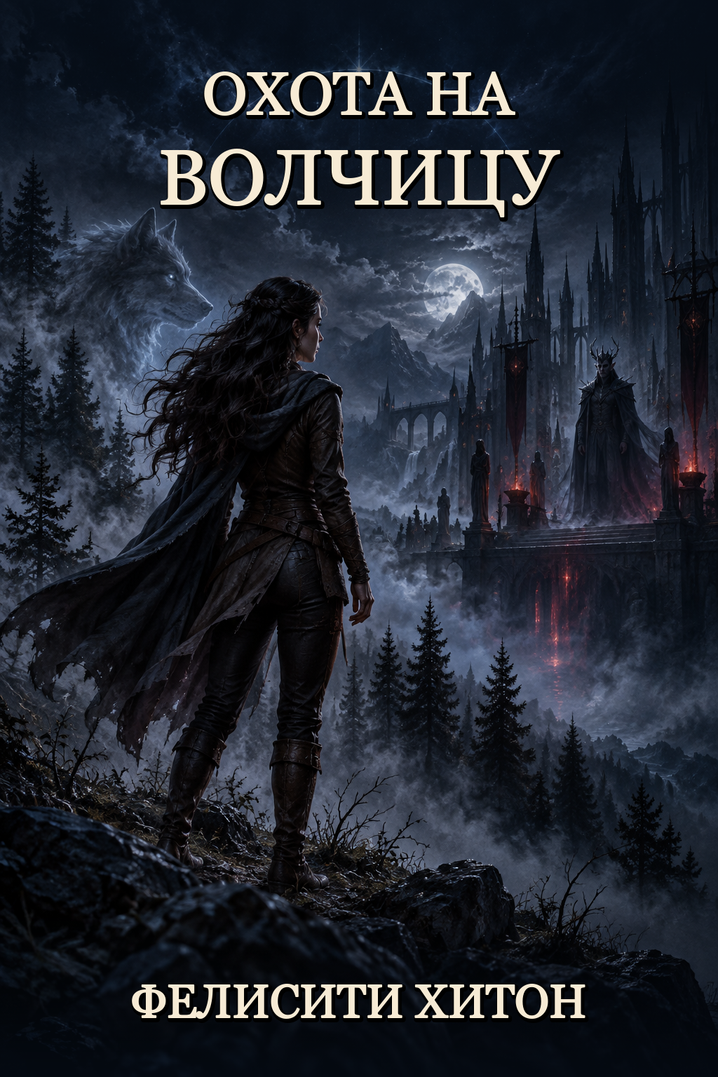 Обложка книги Охота на волчицу — Фелисити Хитон — Wolf Hunted