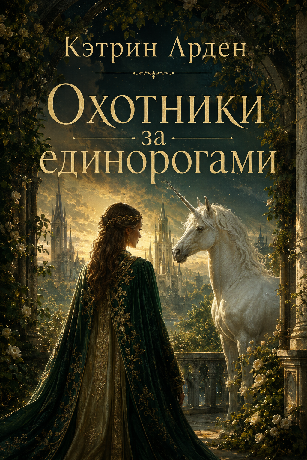 Обложка книги Охотники за единорогами — Кэтрин Арден — The Unicorn Hunters
