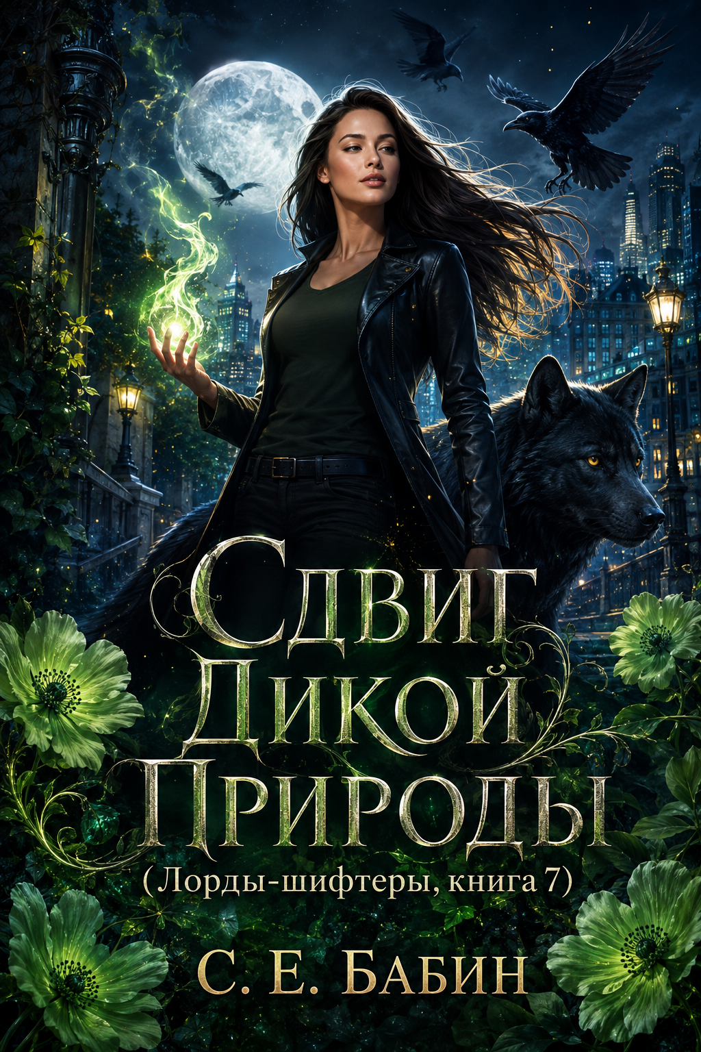 Обложка книги Сдвиг Дикой Природы (Лорды‑шифтеры, книга 7) — С. Е. Бабин — Shift of the Wild (Shifter Lords #7)
