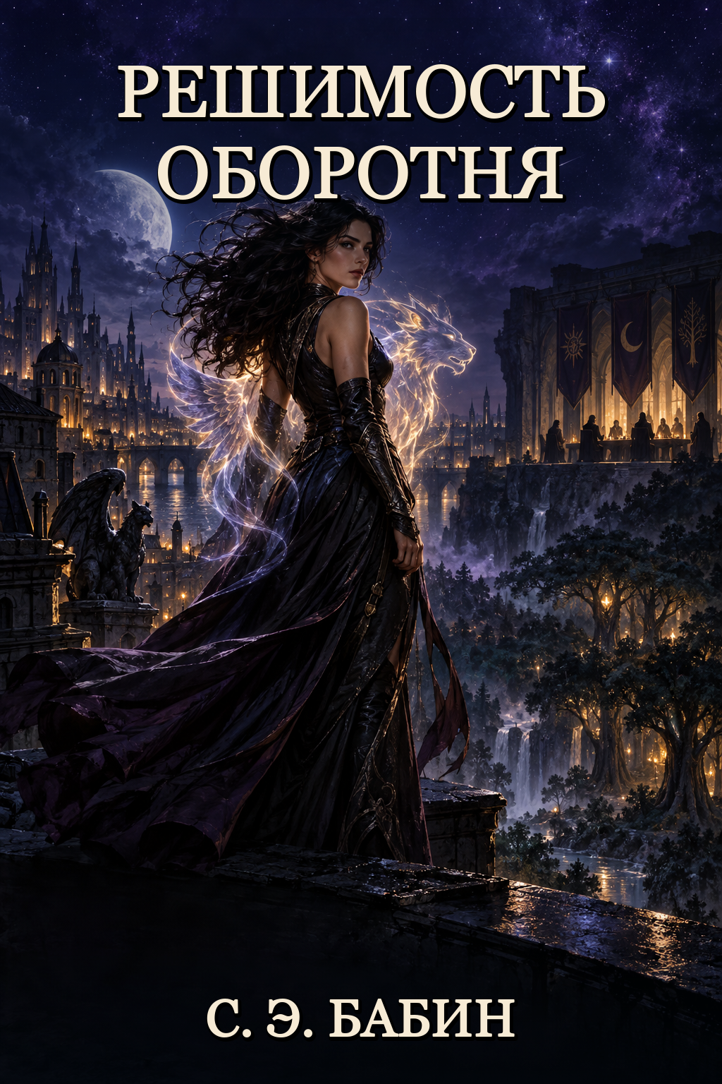 Обложка книги Решимость оборотня (Лорды-оборотни, #5) — С. Э. Бабин — Shifting Resolve (Shifter Lords #5)
