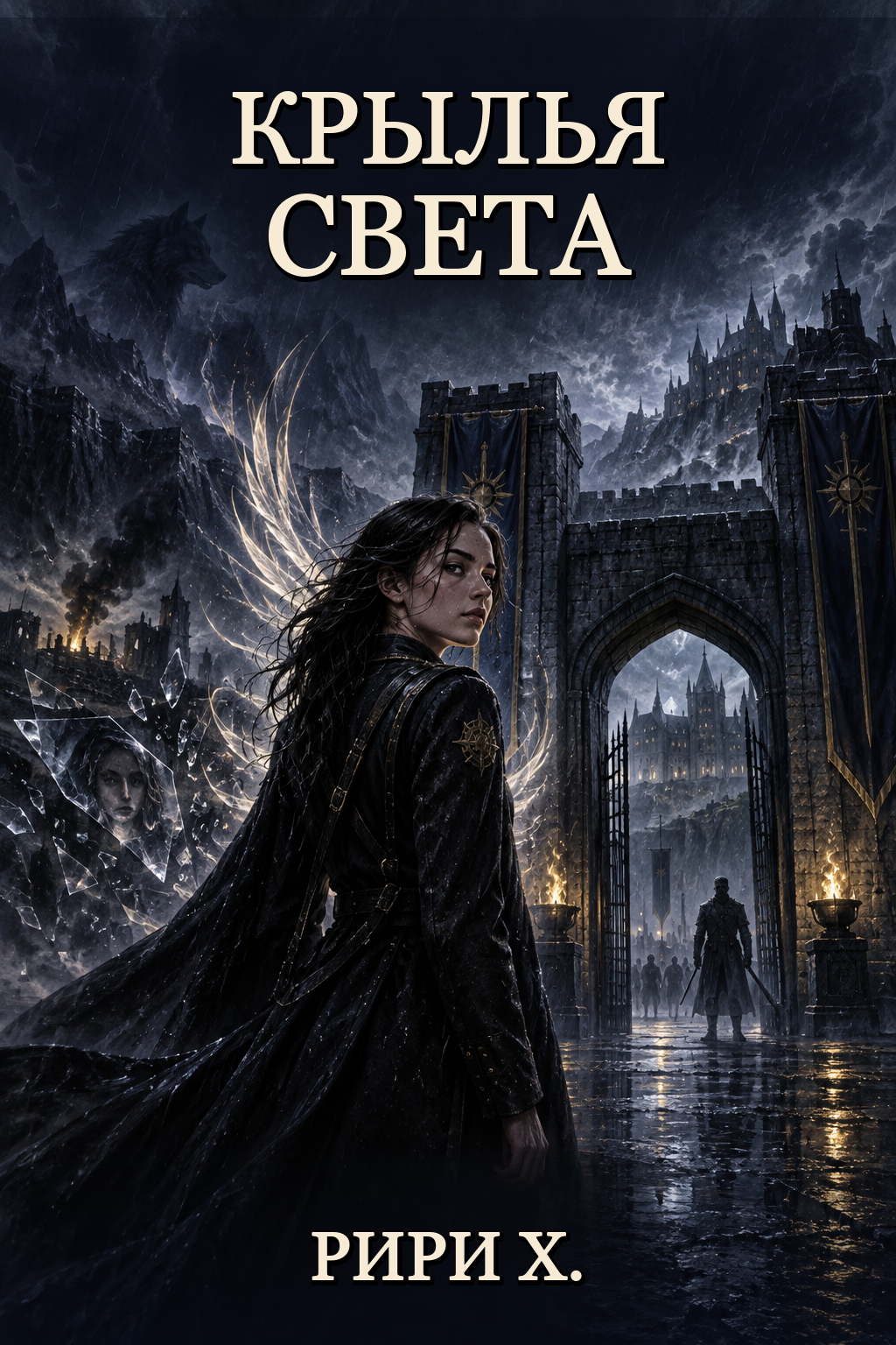 Обложка книги Крылья света — Рири Х. — The Wings Of Light