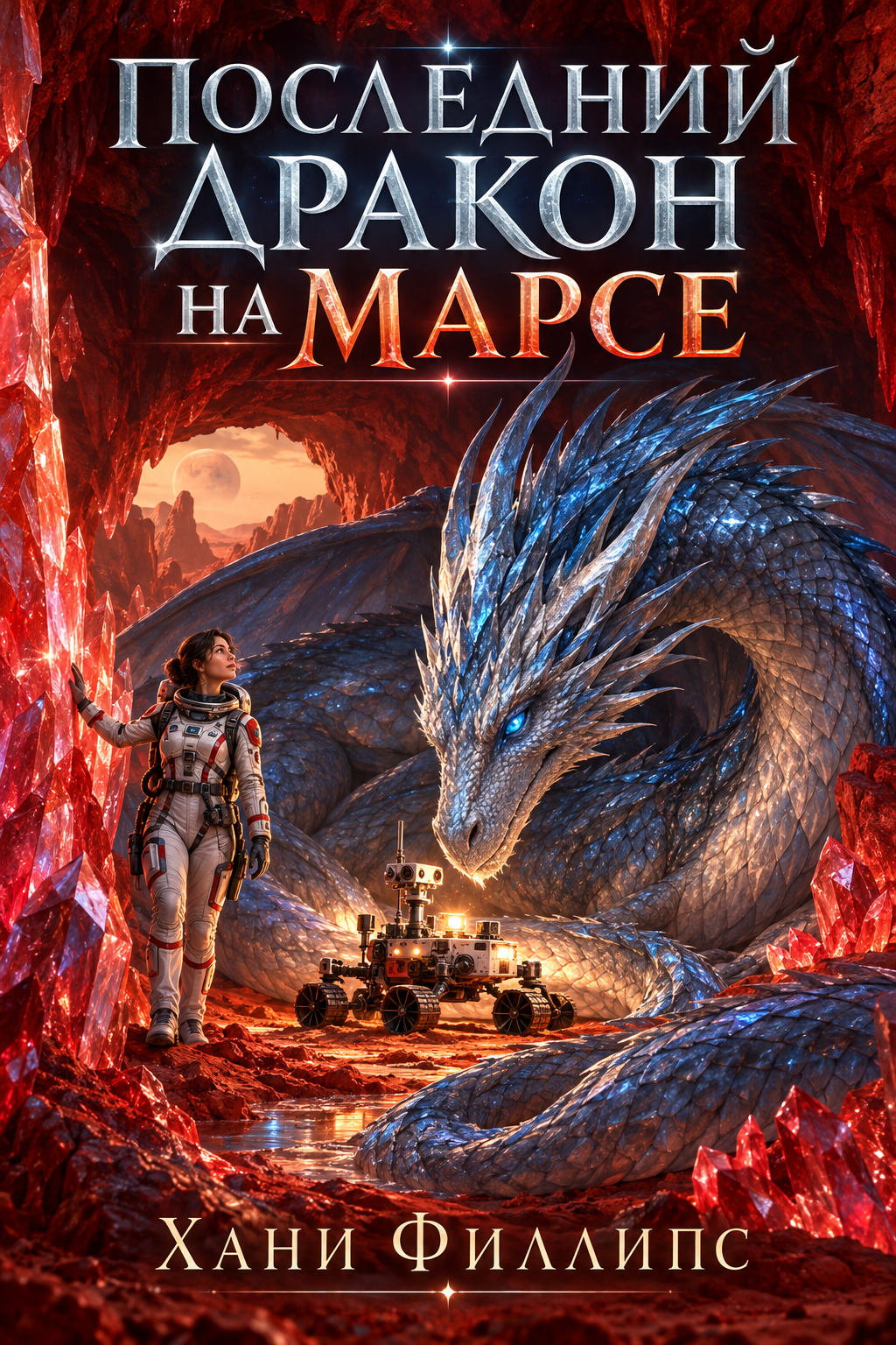 Обложка книги Последний дракон на Марсе — Хани Филлипс