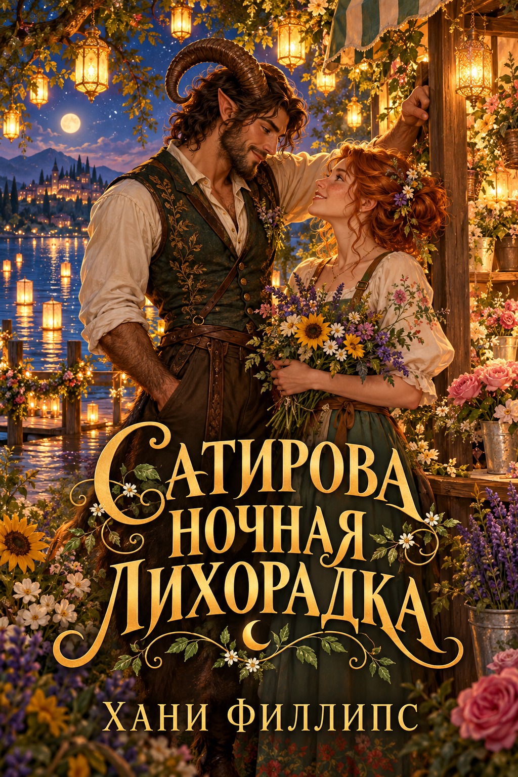 Обложка книги Сатирова ночная лихорадка — Хани Филлипс