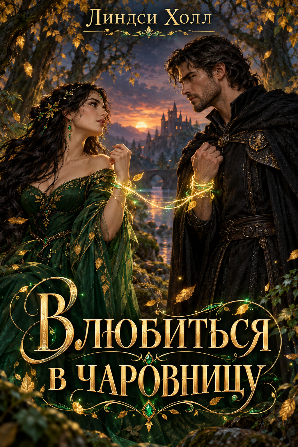 Обложка книги Влюбиться в чаровницу — Линдси Холл