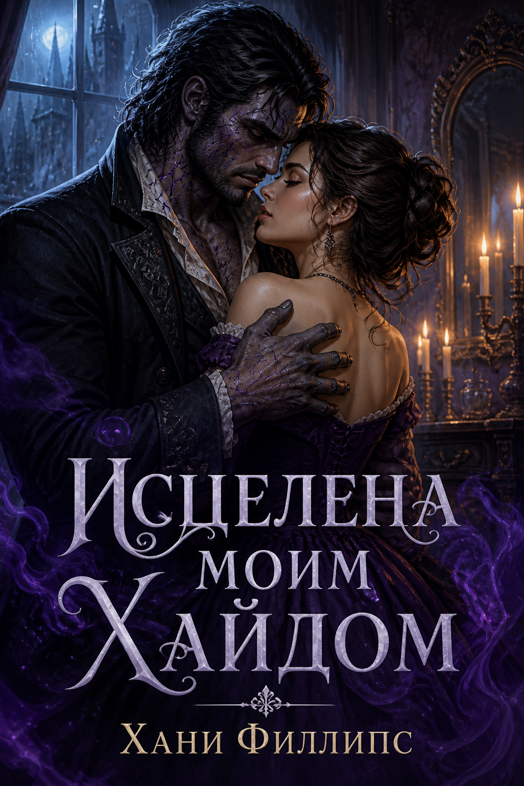 Обложка книги Исцелена моим Хайдом (Фэрхейвен Фоллс, №11) — Хани Филлипс — Healed by My Hyde (Fairhaven Falls, #11)