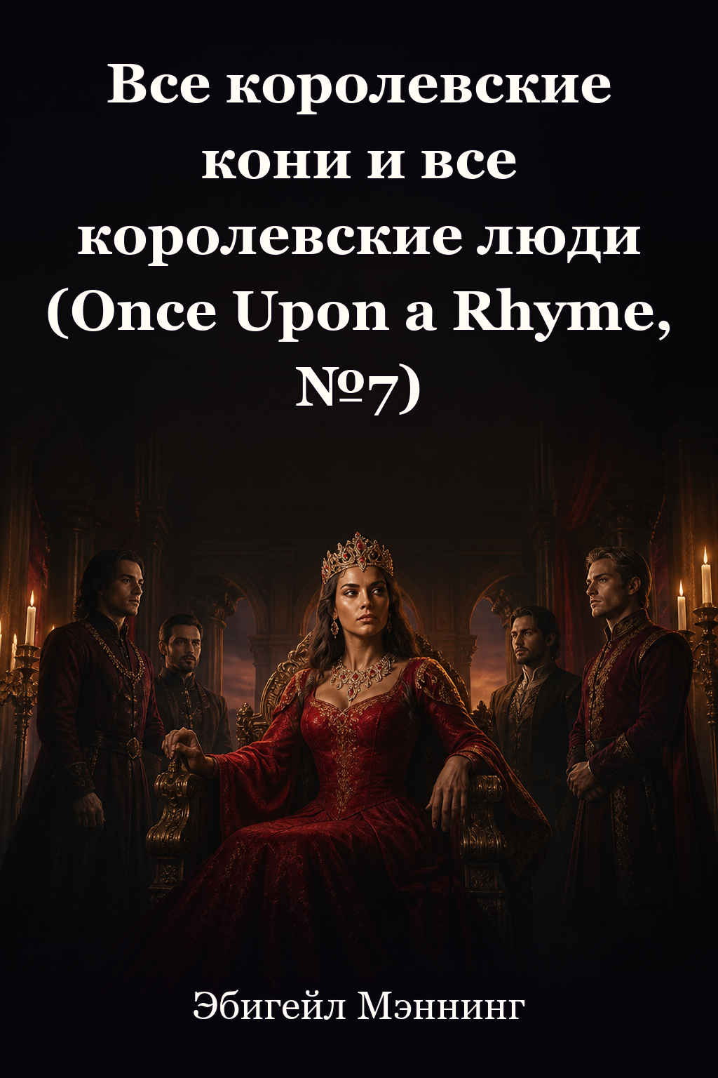 Обложка книги Все королевские кони и все королевские люди (Once Upon a Rhyme, №7) — Эбигейл Мэннинг — All The Queen’s Horses And All The Queen’s Men, (Once Upon a Rhyme, #7)