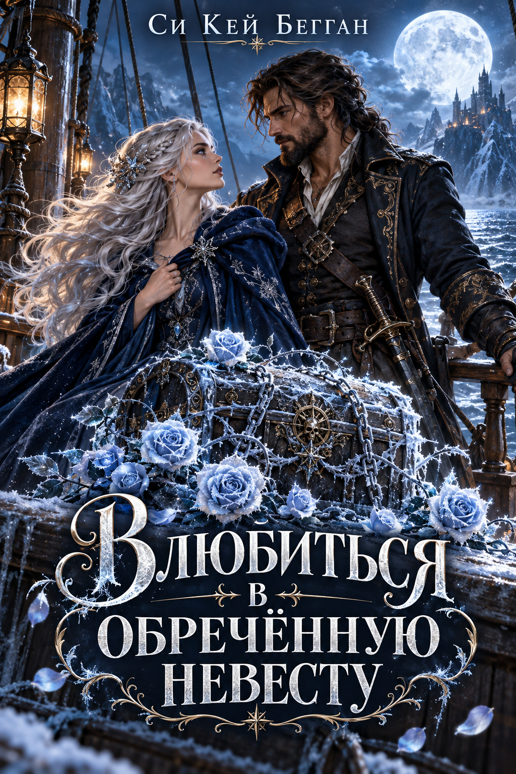 Обложка книги Влюбиться в обречённую невесту — Си Кей Бегган