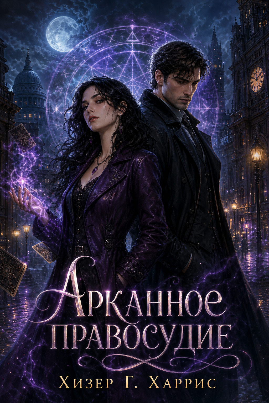 Обложка книги Арканное правосудие (The Other Detective, книга 3) — Хизер Г. Харрис — Arcane Justice (The Other Detective, #3)
