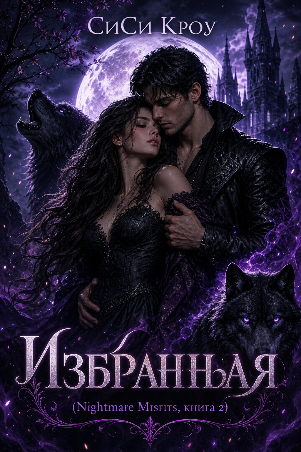 Обложка книги Избранная (Nightmare Misfits, книга 2) — СиСи Кроу — Chosen (Nightmare Misfits Book 2)