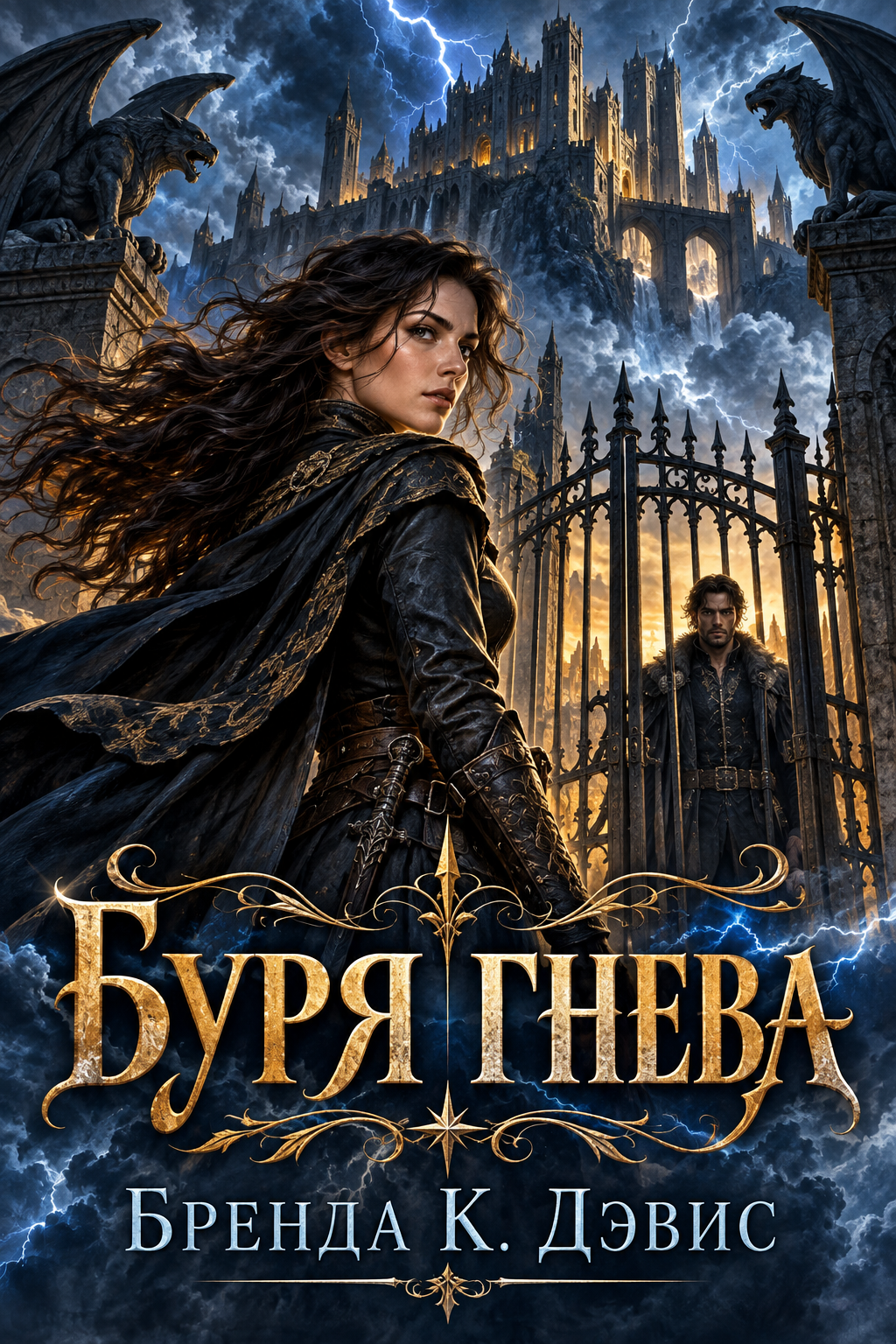 Обложка книги Буря гнева — Бренда К. Дэвис