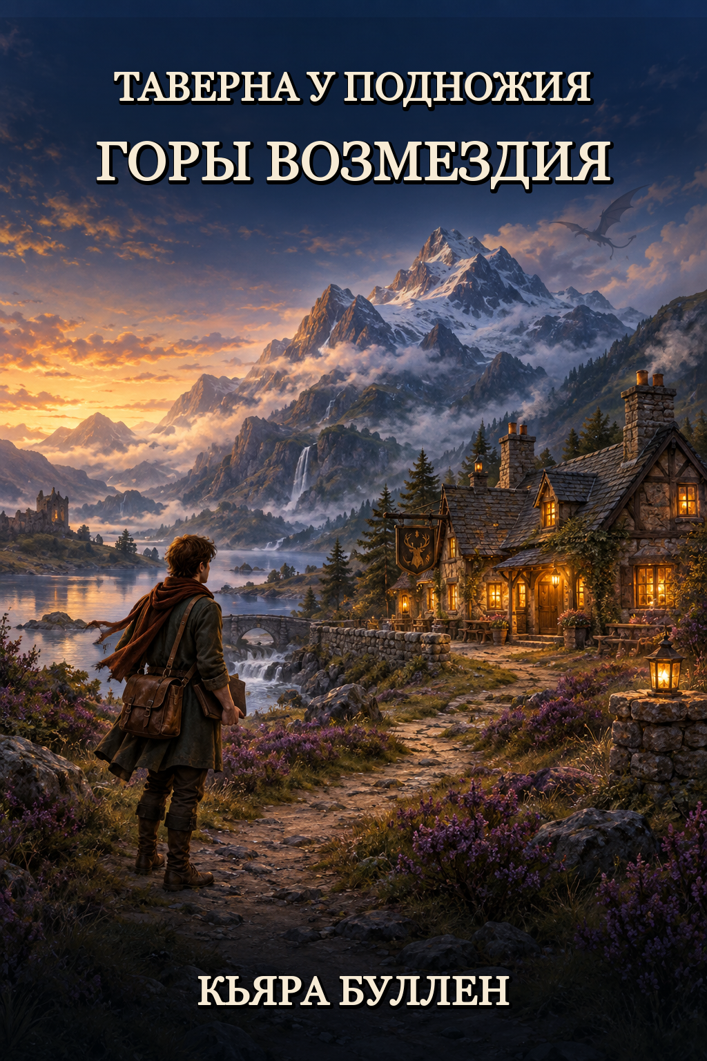 Обложка книги Таверна у подножия горы Возмездия — Кьяра Буллен — The Inn at the Foot of Mount Vengeance