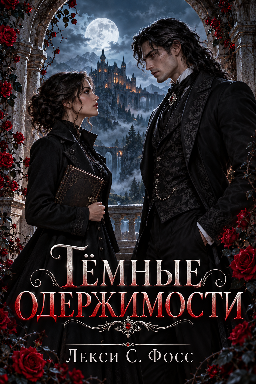Обложка книги Тёмные одержимости — Лекси С. Фосс