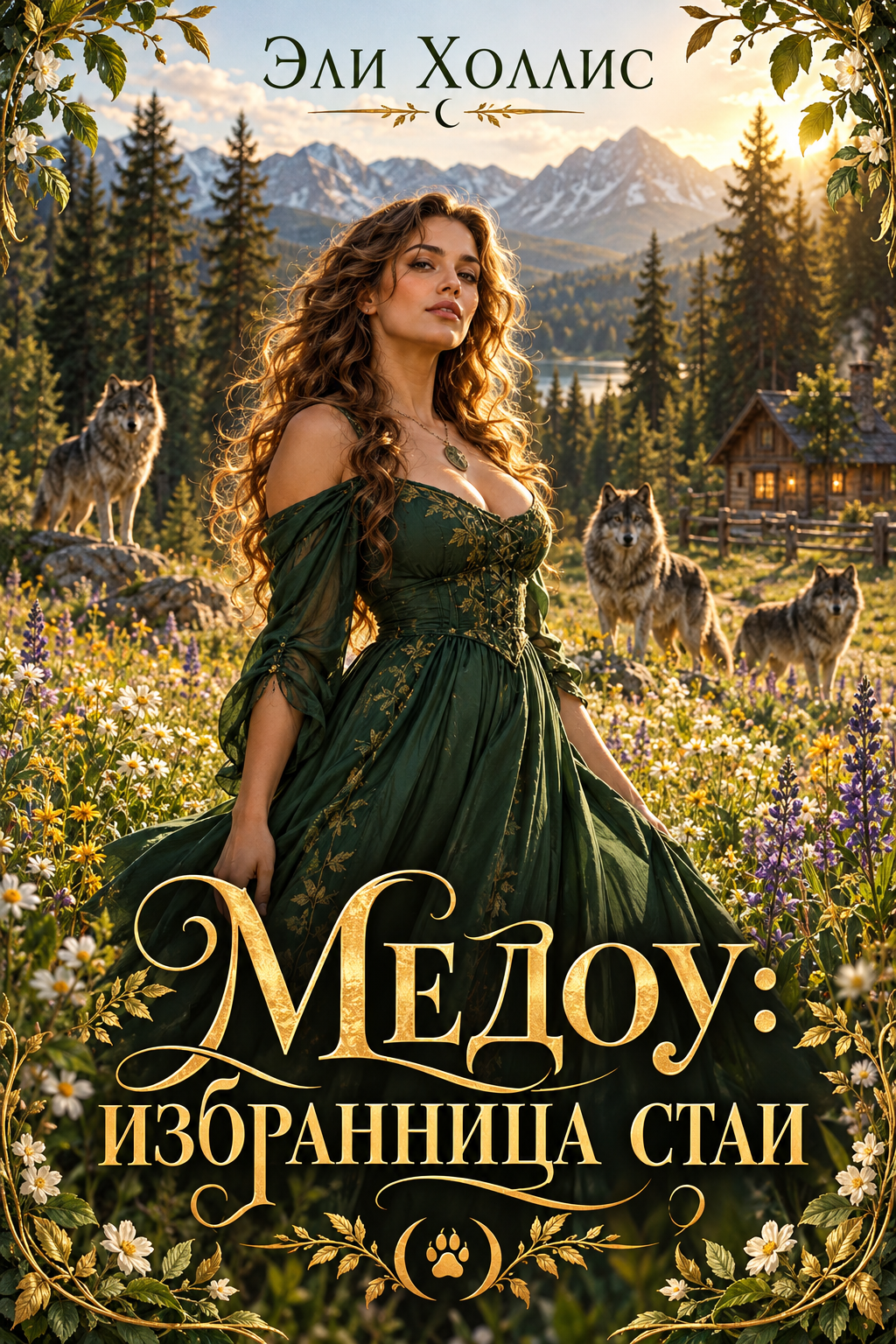 Обложка книги Медоу: избранница стаи — Эли Холлис