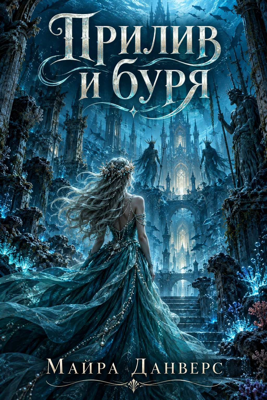 Обложка книги Прилив и буря — Майра Данверс