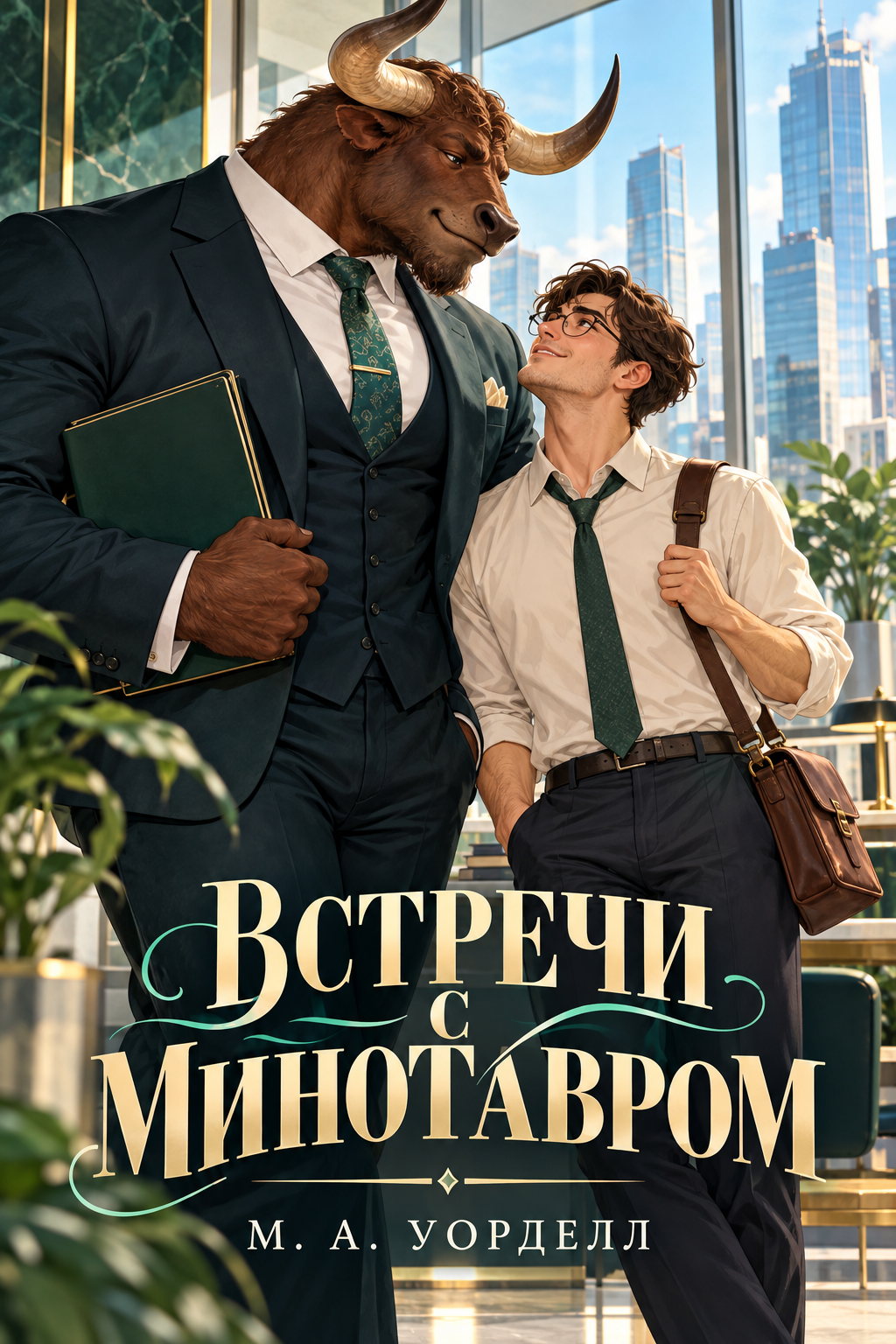Обложка книги Встречи с Минотавром — М. А. Уорделл