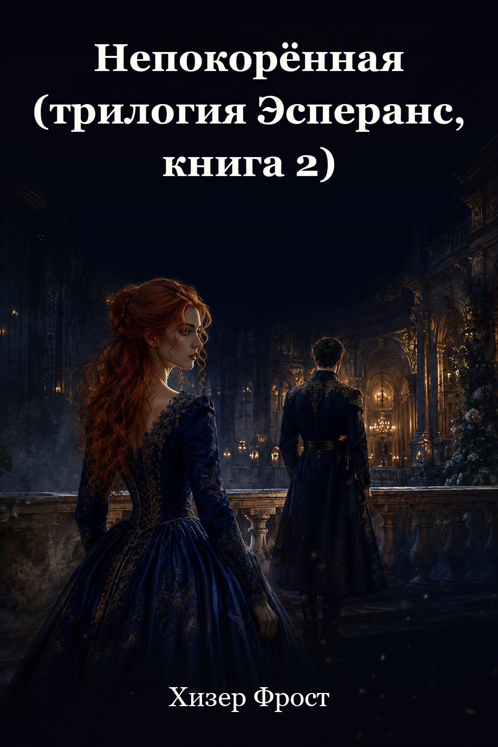 Обложка книги Непокорённая (трилогия Эсперанс, книга 2) — Хизер Фрост — Invictus (Esperance Trilogy Book 2)