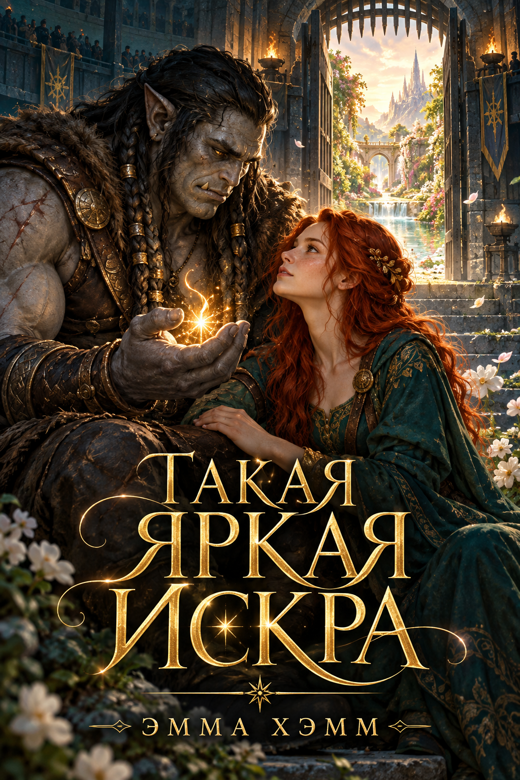 Обложка книги Такая яркая искра — Эмма Хэмм