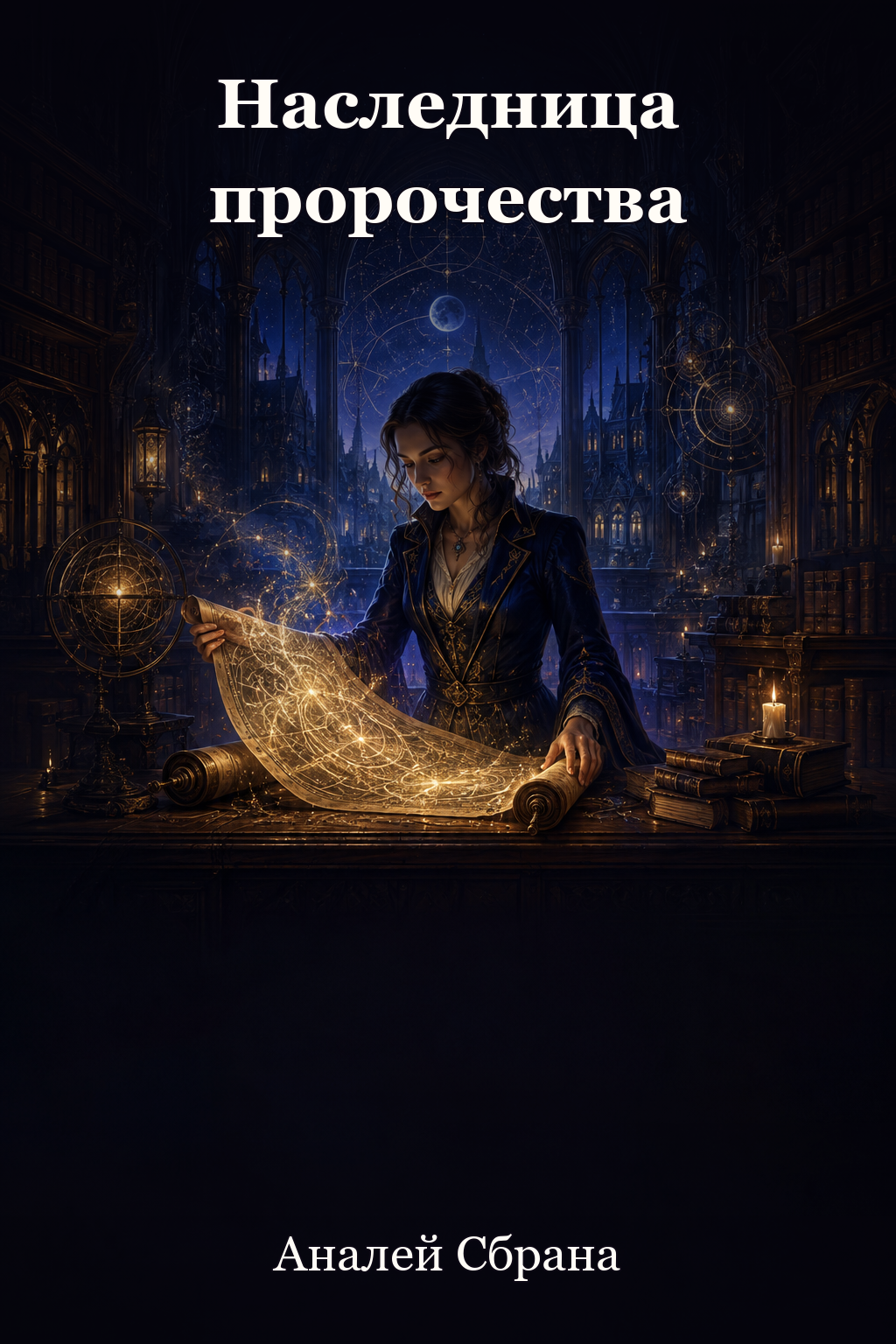 Обложка книги Наследница пророчества — Аналей Сбрана — Heir of Prophecy