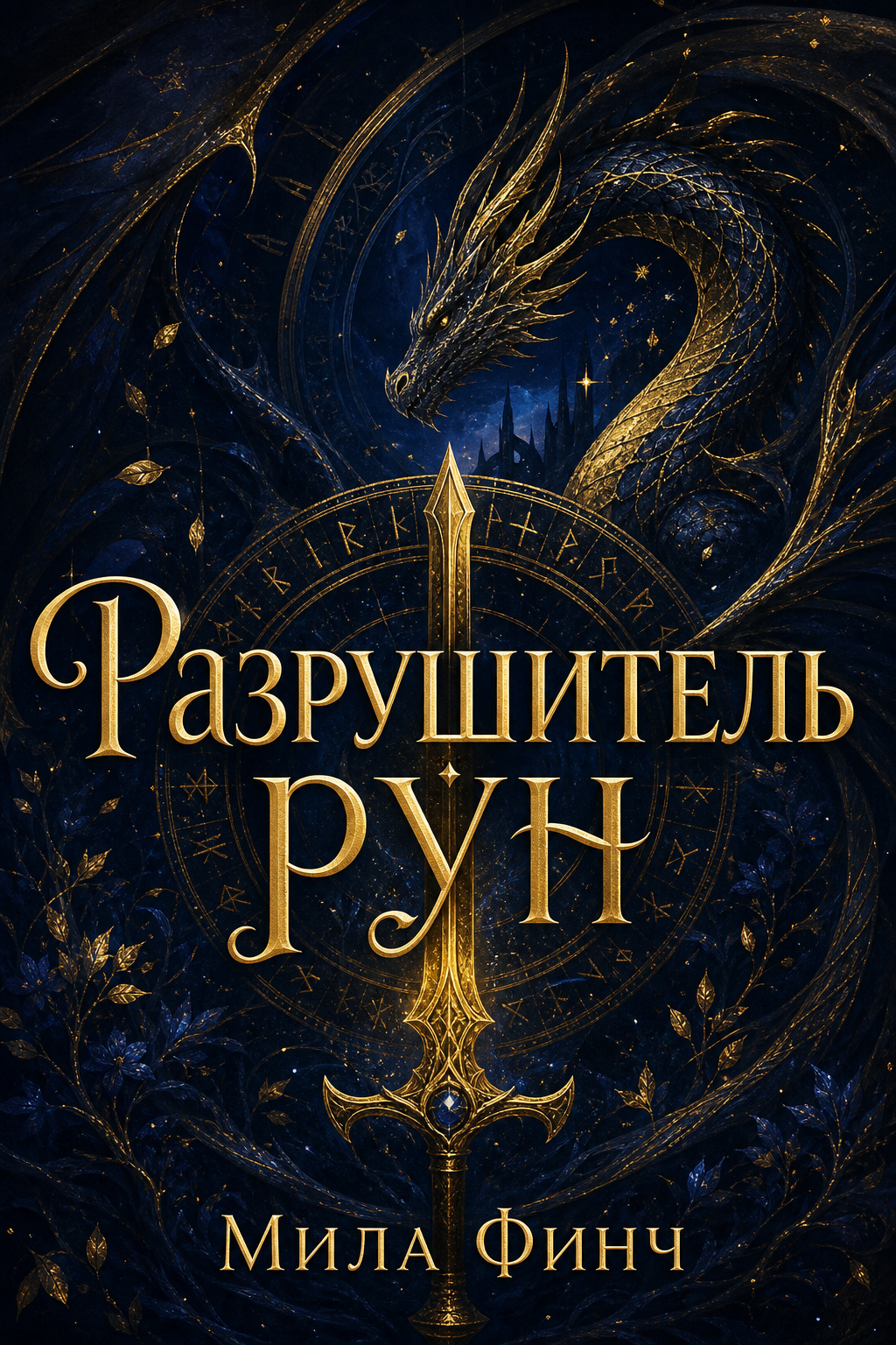Обложка книги Разрушитель рун — Мила Финч — Runebreaker